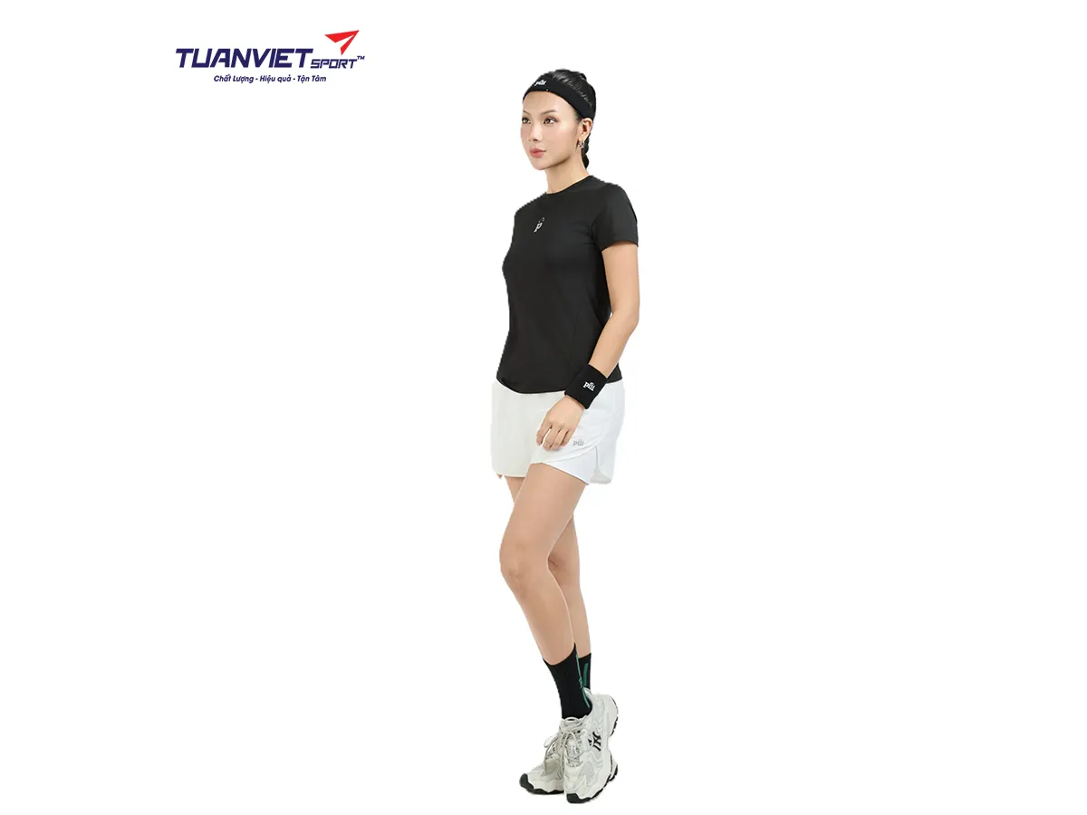 Áo Thun Thể Thao Nữ PILI Cổ Tròn Form Tôn Dáng