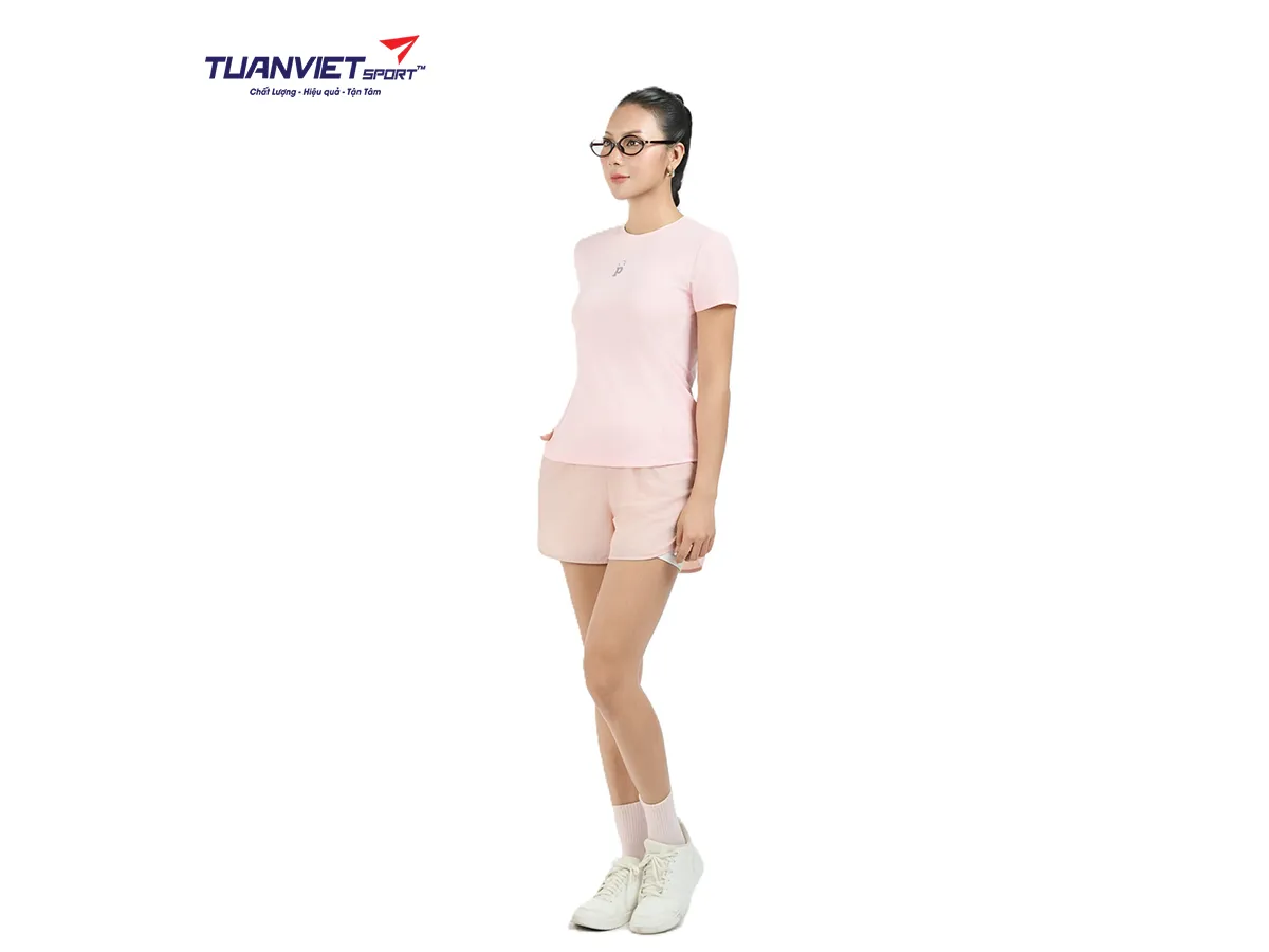 Áo Thun Thể Thao Nữ PILI Cổ Tròn Form Tôn Dáng