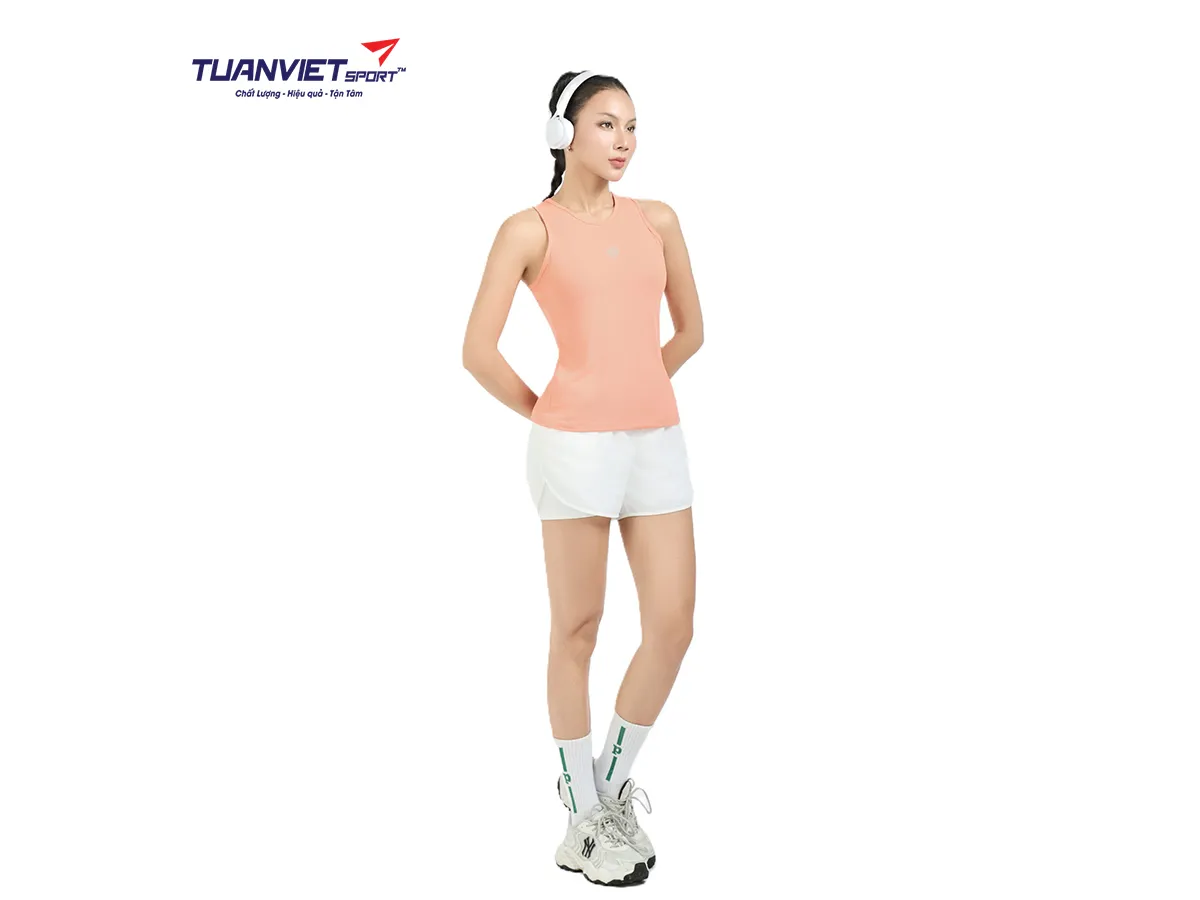 Áo Thun Tank Top Nữ PILI Form Dáng Fit Khoẻ Khoắn