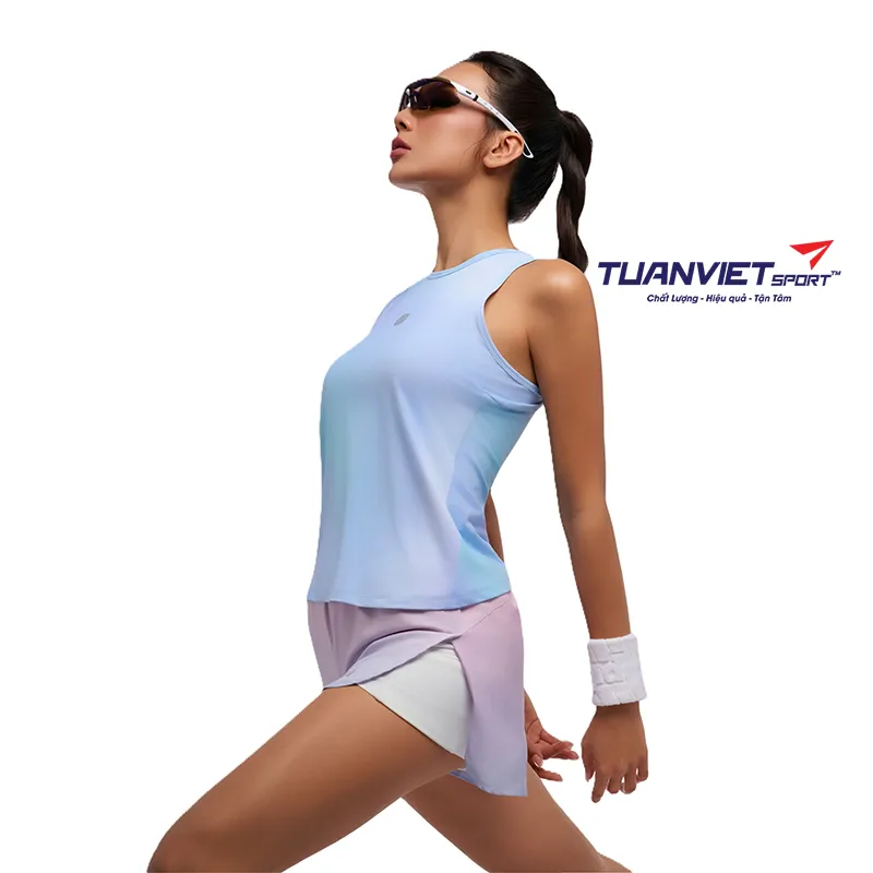 &Aacute;o Thun Tank Top Nữ PILI Form D&aacute;ng Fit Khoẻ Khoắn