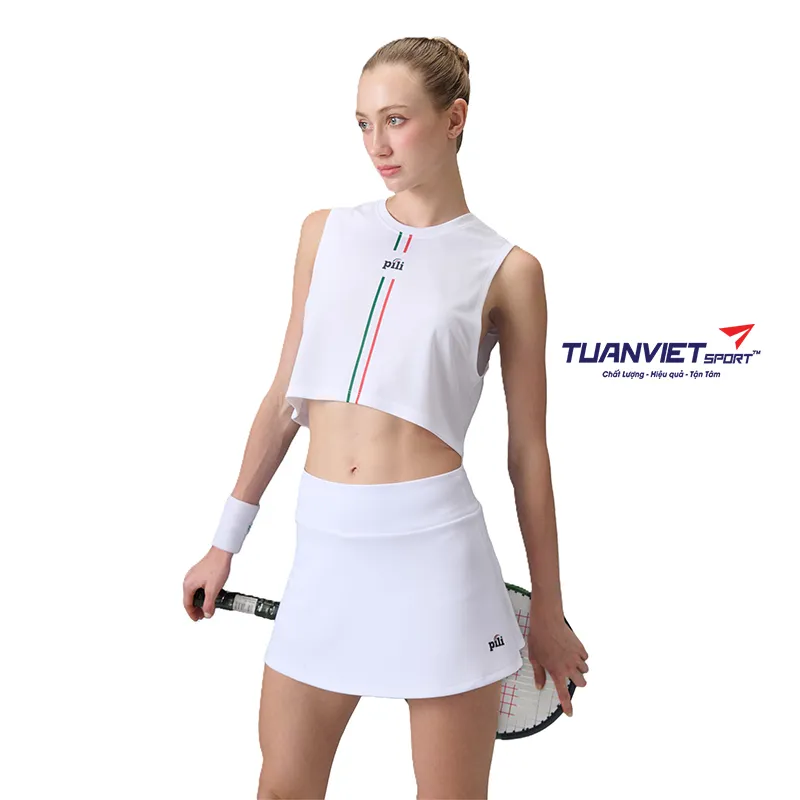 &Aacute;o Thun Tanktop Croptop Nữ PILI Kho&eacute;t S&acirc;u
