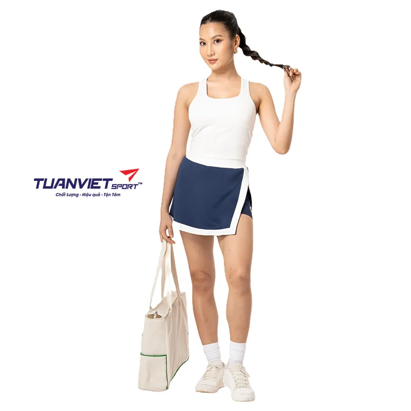 Ch&acirc;n V&aacute;y Thể Thao Nữ PILI Xẻ T&agrave; C&oacute; Quần Bảo Hộ