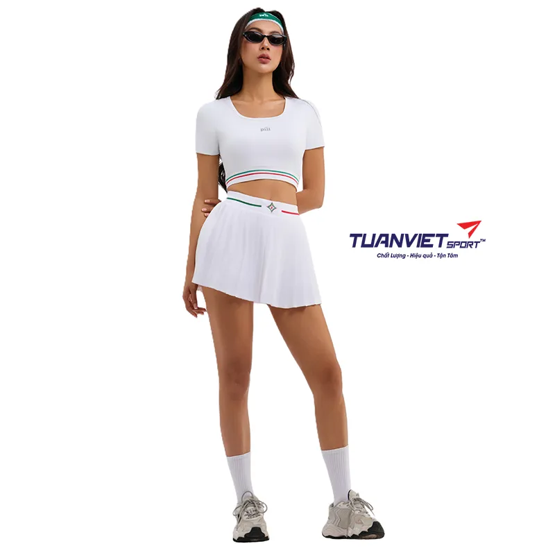 h&acirc;n v&aacute;y xếp ly thể thao nữ PILI