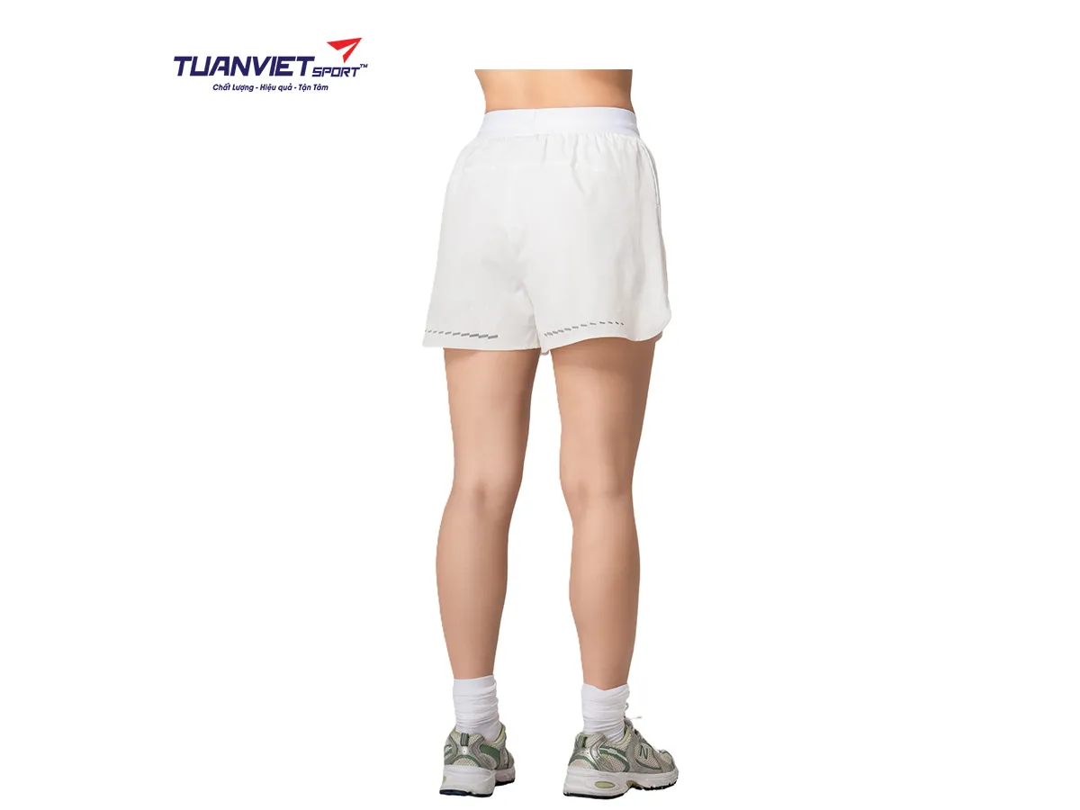 Quần Short Thể Thao Nữ PILI Phối Vạt Chéo