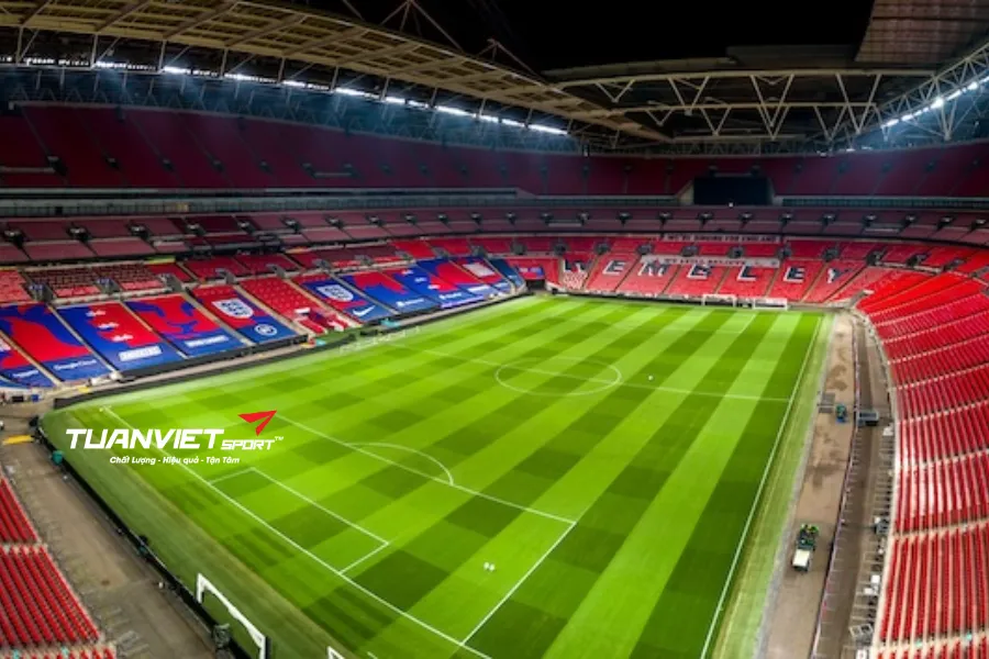 k&iacute;ch thước s&acirc;n 11 người - S&acirc;n Wembley