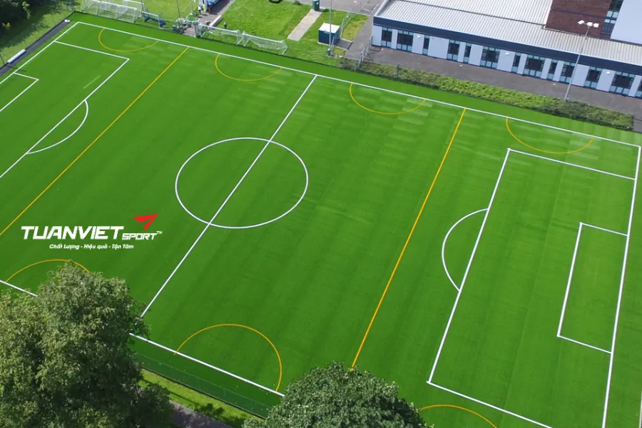 kích thước sân bóng đá mini