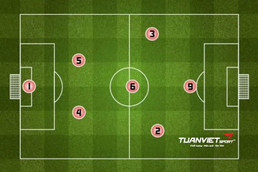 tiêu chuẩn sân bóng đá 7 người