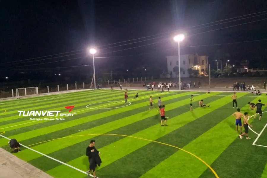 tiêu chuẩn sân bóng đá 7 người