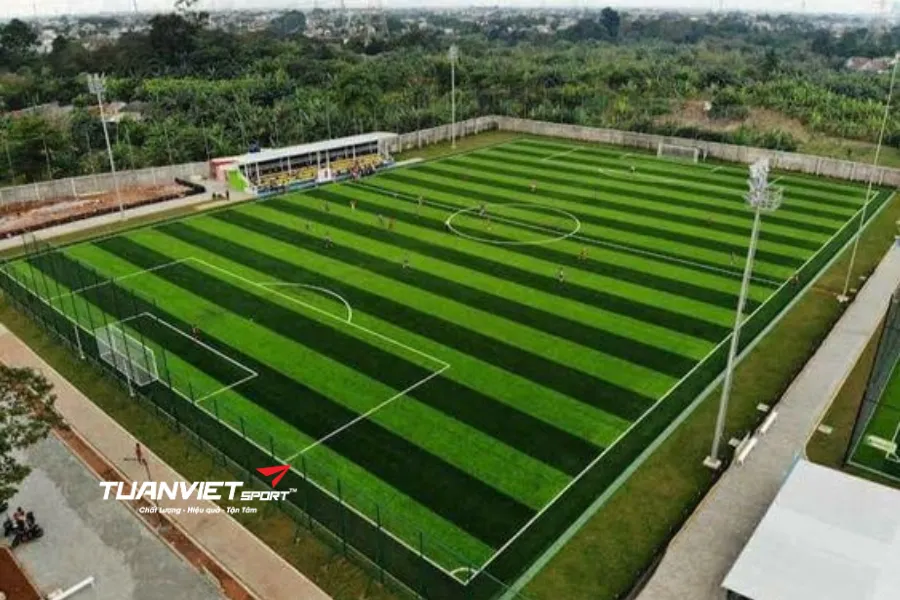 Kích thước sân bóng đá 7 người theo quy định chuẩn
