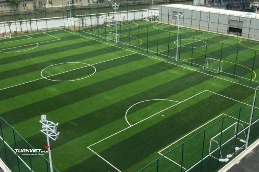 Những hạng mục thi c&ocirc;ng s&acirc;n b&oacute;ng cỏ nh&acirc;n tạo quan trọng cần biết