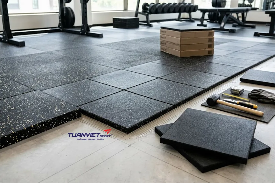 Bảng giá gạch cao su mới nhất 2026 và cách chọn loại phù hợp