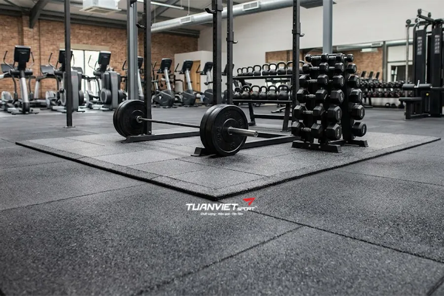 So sánh thảm cao su và gạch cao su trong phòng gym nên chọn loại nào?