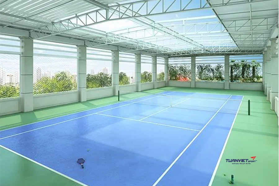 Quy Tr&igrave;nh Thi C&ocirc;ng Sơn S&acirc;n Cầu L&ocirc;ng Đạt Chuẩn Thi Đấu BWF Chi Tiết Từng Bước