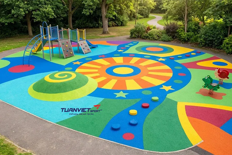 Bảng m&agrave;u hạt cao su EPDM tổng hợp c&aacute;c gam m&agrave;u mới nhất năm 2026