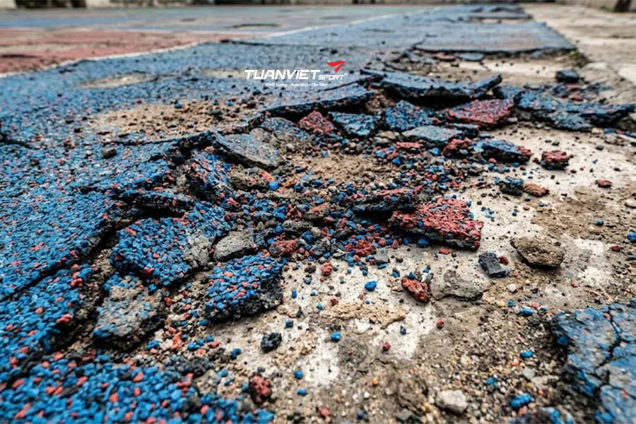 Lỗi thi c&ocirc;ng s&agrave;n cao su EPDM thường gặp v&agrave; c&aacute;ch xử l&yacute; hiệu quả