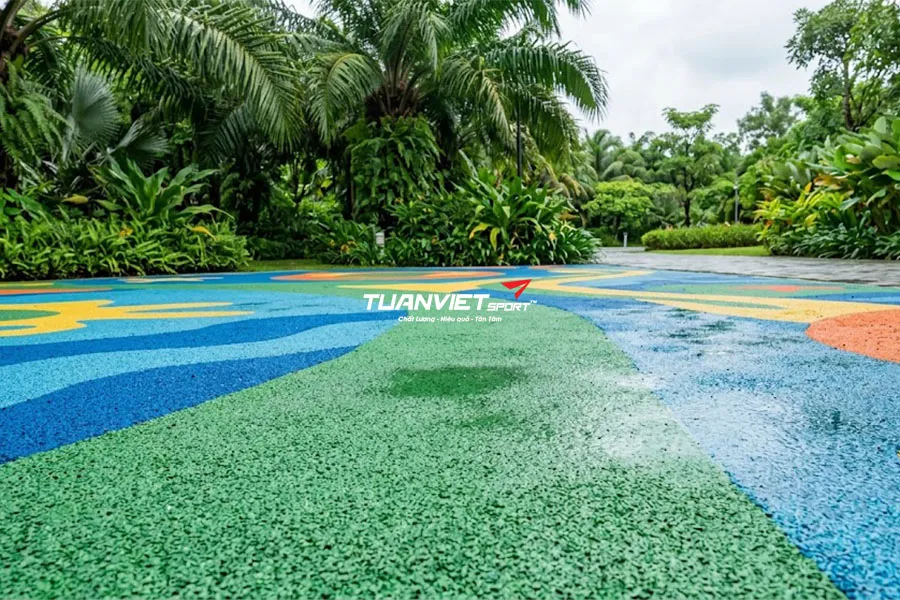 Nền EPDM c&oacute; ph&ugrave; hợp với kh&iacute; hậu Việt Nam kh&ocirc;ng?