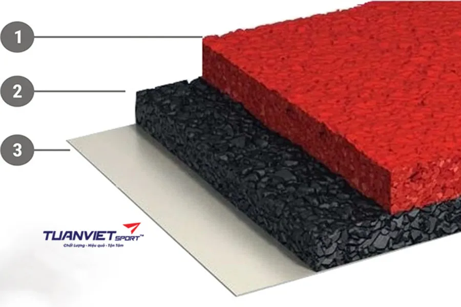 Thi c&ocirc;ng thảm cao su EPDM cho s&acirc;n chơi trẻ em an to&agrave;n