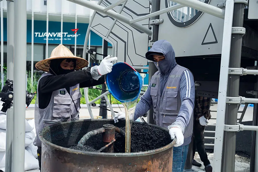 Tìm hiểu cấu tạo sàn EPDM đạt chuẩn EN 1177