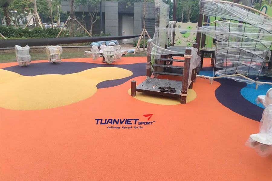 Tìm hiểu cấu tạo sàn EPDM đạt chuẩn EN 1177