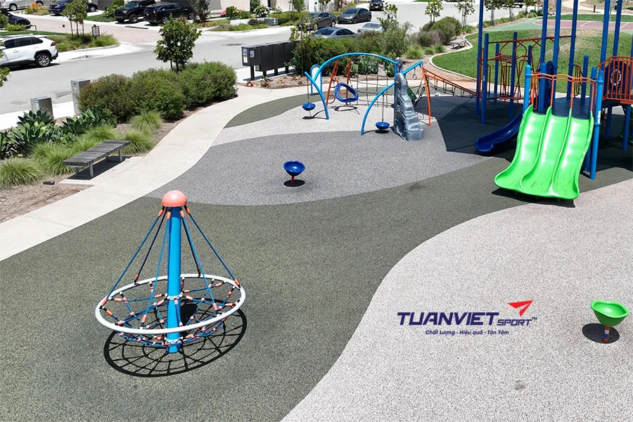 Tìm hiểu cấu tạo sàn EPDM đạt chuẩn EN 1177