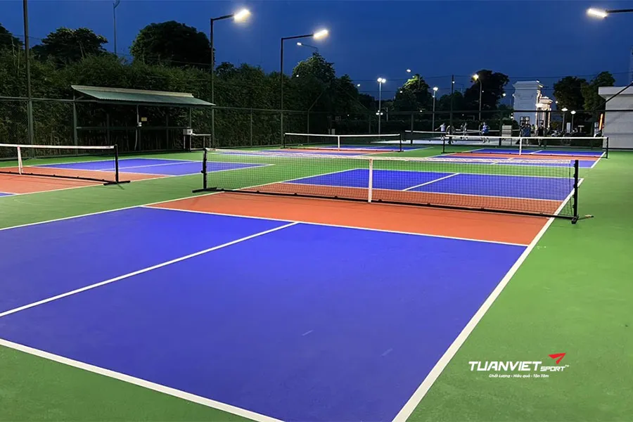 1 sân pickleball thi công hết bao nhiêu tiền? Dự toán chi phí làm sân chi tiết 2026