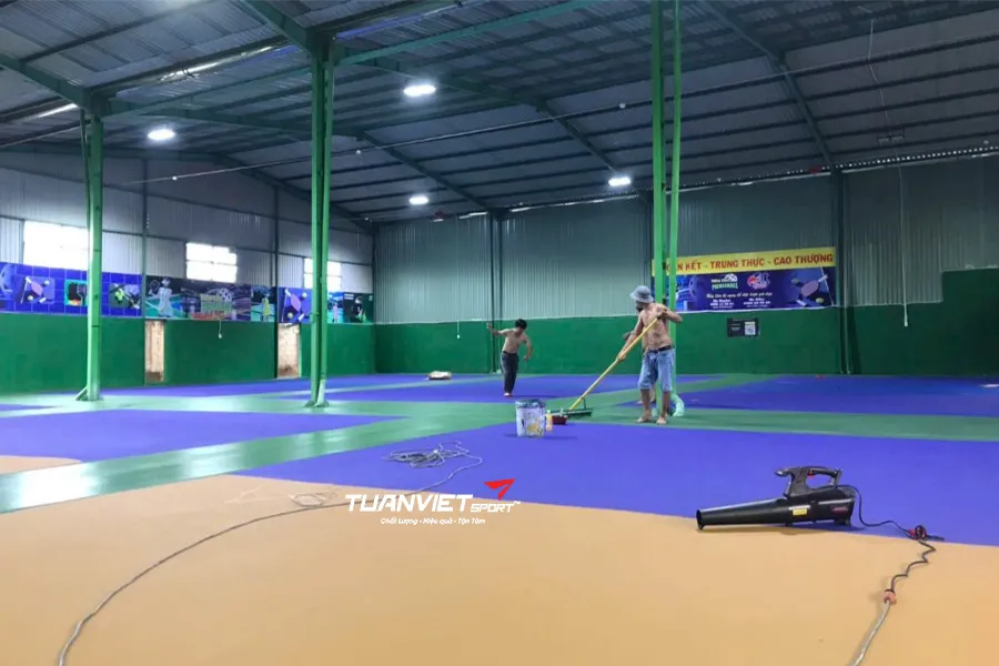 báo giá thi công sân pickleball