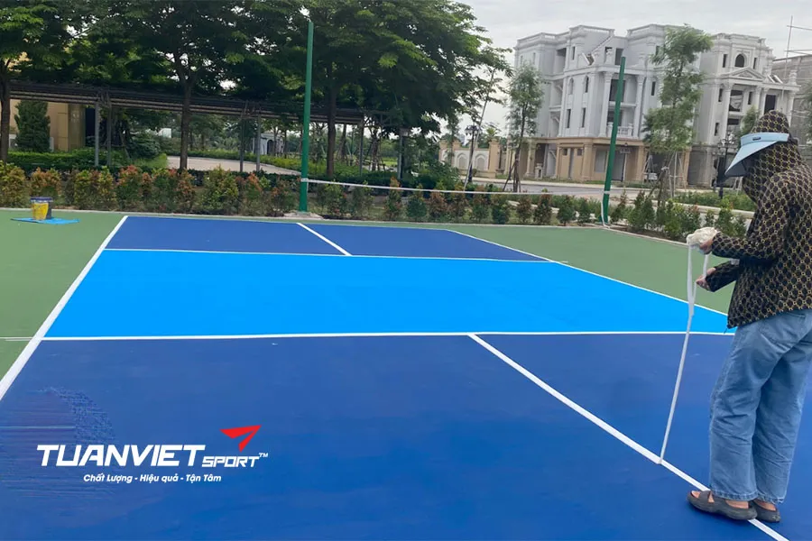 Các lỗi thường gặp khi thi công sân pickleball