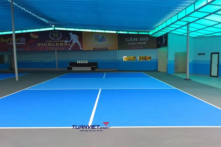 Hướng dẫn kẻ vạch s&acirc;n Pickleball đ&uacute;ng ti&ecirc;u chuẩn quốc tế từ A đến Z