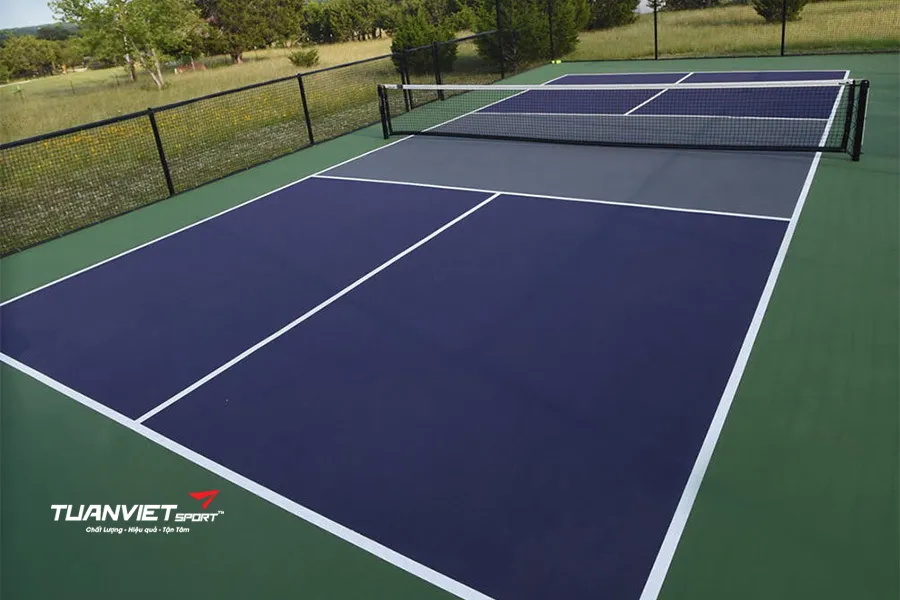 Thi công hệ thống thoát nước cho sân pickleball đúng kỹ thuật và chi phí thực tế