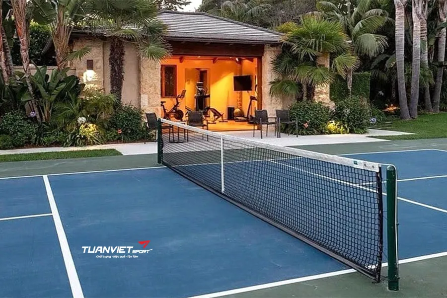 Vẽ sân pickleball đơn giản: Từ đo đạc, kẻ vạch đến căng lưới
