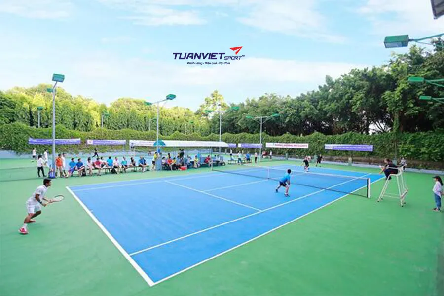 Lịch bảo dưỡng s&acirc;n tennis chuẩn kỹ thuật
