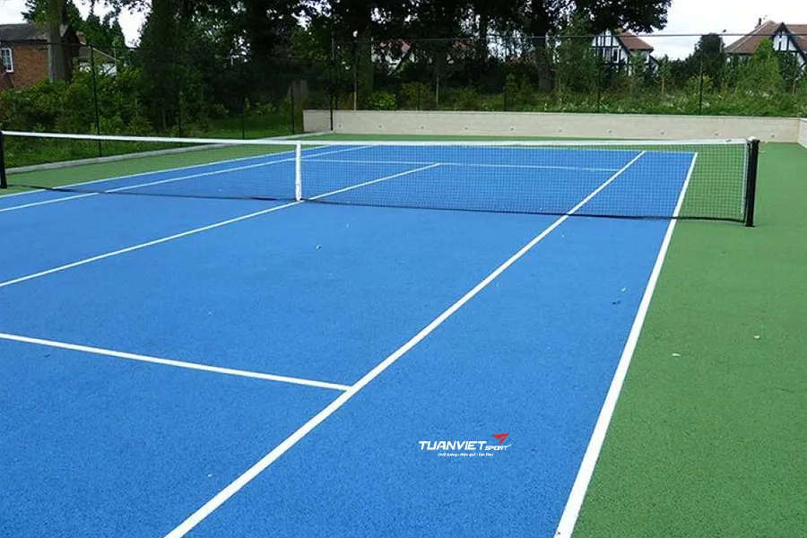 Tổng hợp vật liệu thi công sân tennis