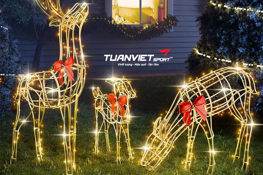 5 phụ kiện giúp cỏ nhân tạo nổi bật hơn trong trang trí mùa Noel