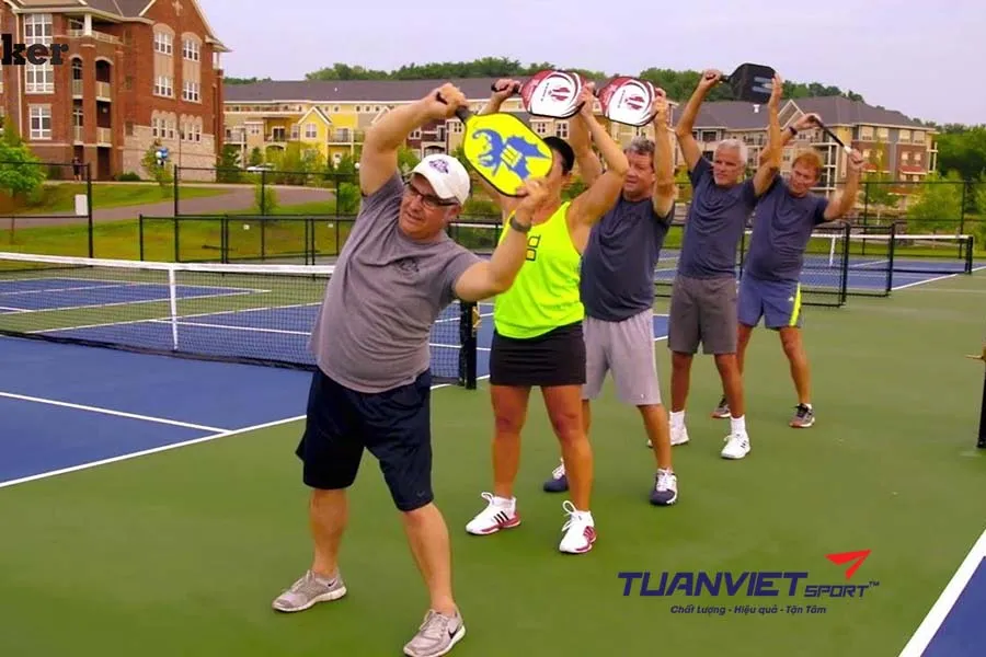 Bài khởi động 5–10 phút giúp chơi Pickleball hiệu quả và tránh chấn thương