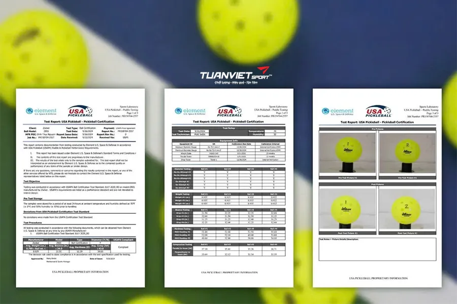 Cách chọn bóng pickleball chuẩn theo sân đấu và cấp độ người chơi