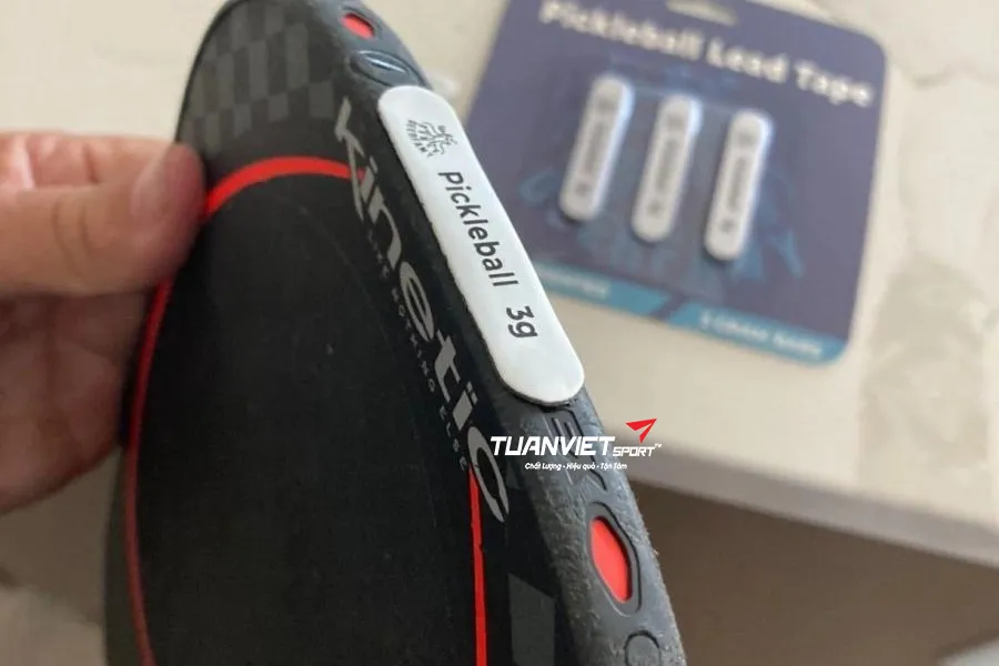 Cách dán chì vợt Pickleball đúng kỹ thuật - Tùy chỉnh trọng lượng theo lối chơi