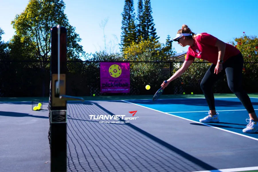 Cách luyện tập Pickleball khi không có tường hoặc bạn chơi cùng