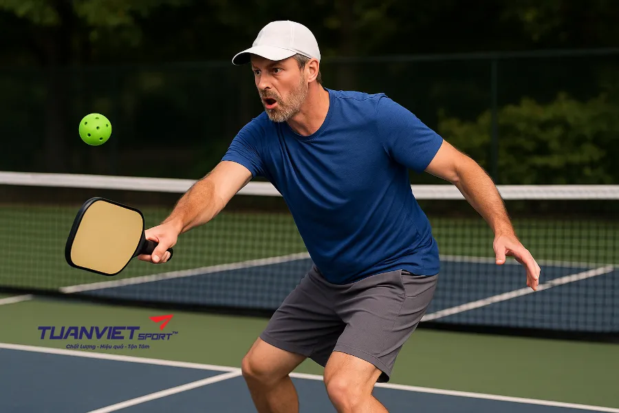 Cách thực hiện cú backhand slice return hiệu quả trong Pickleball