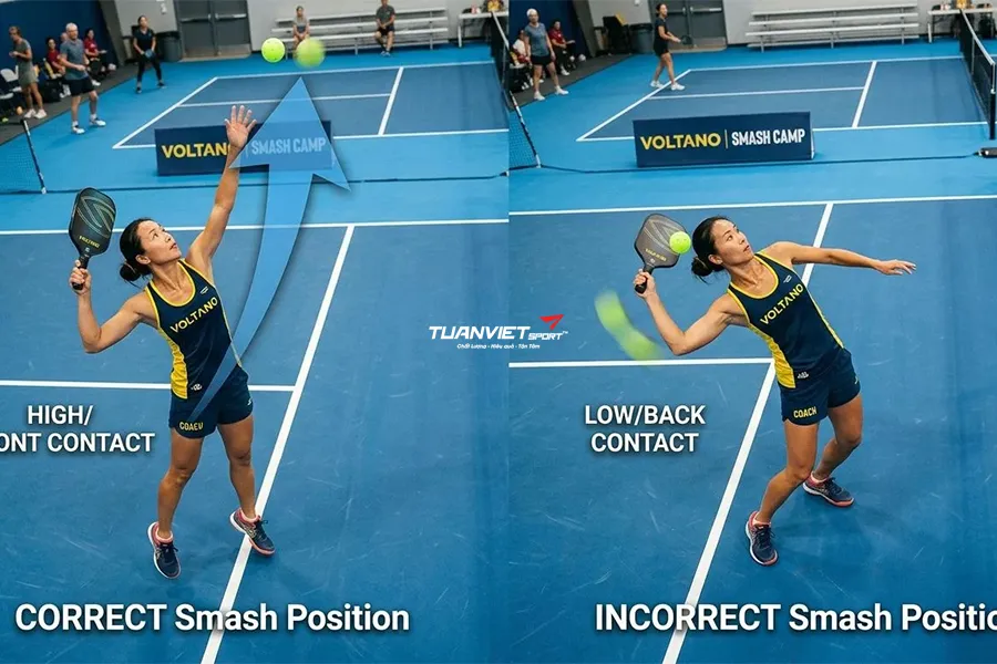 Đập bóng smash thế nào để làm chủ trận đấu và bứt phá điểm số?