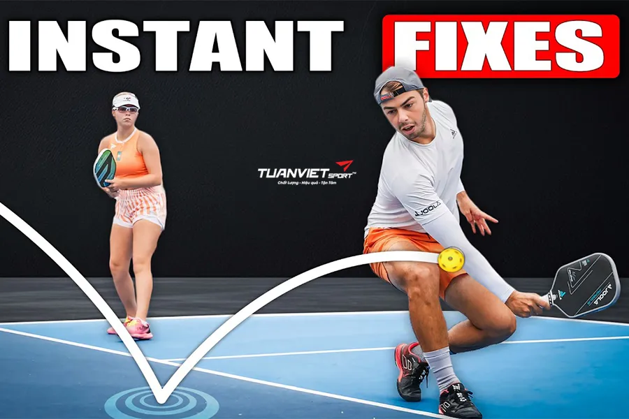 Kỹ thuật Paddle Tracking l&agrave;m chủ đường đi của vợt Pickleball một c&aacute;ch dễ d&agrave;ng