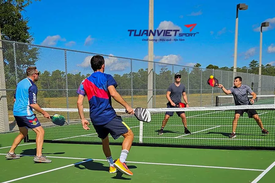 Làm gì khi đồng đội Pickleball giành hết bóng