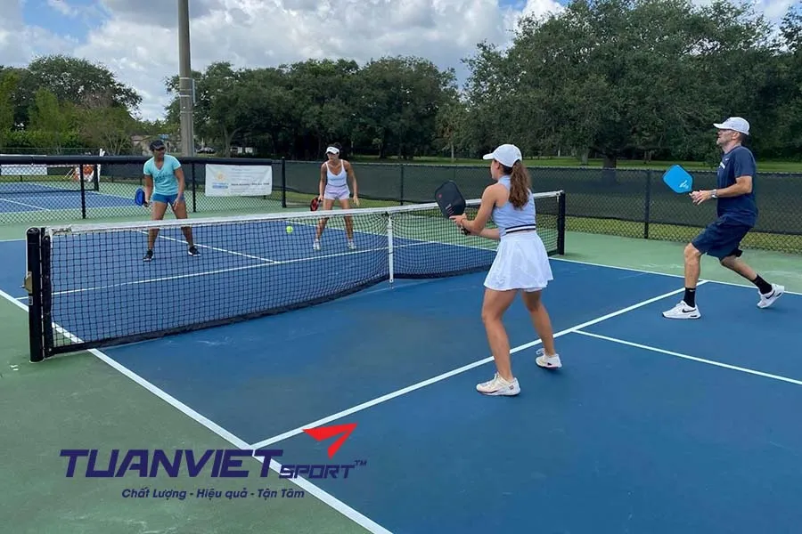 Mẹo đặt vị trí cú đánh trong Pickleball giúp kiểm soát trận đấu hiệu quả