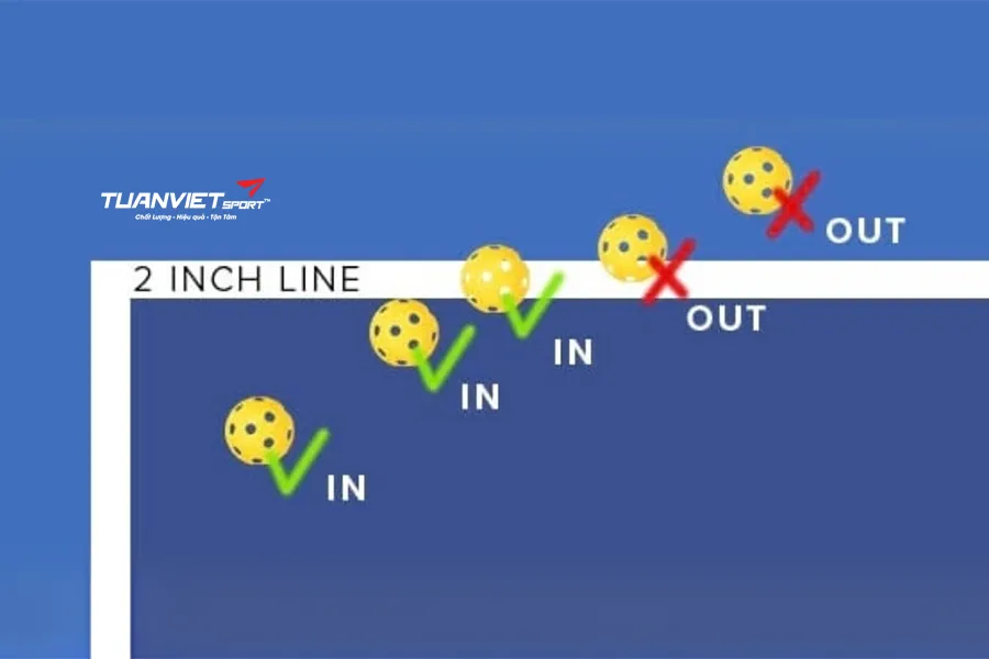 Mẹo né cú đánh out ball bằng vị trí vợt chuẩn trong Pickleball