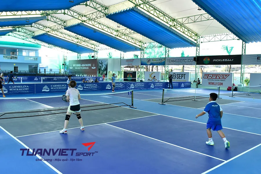 Tận dụng mô hình 9 vùng không gian để kiểm soát bóng trong Pickleball