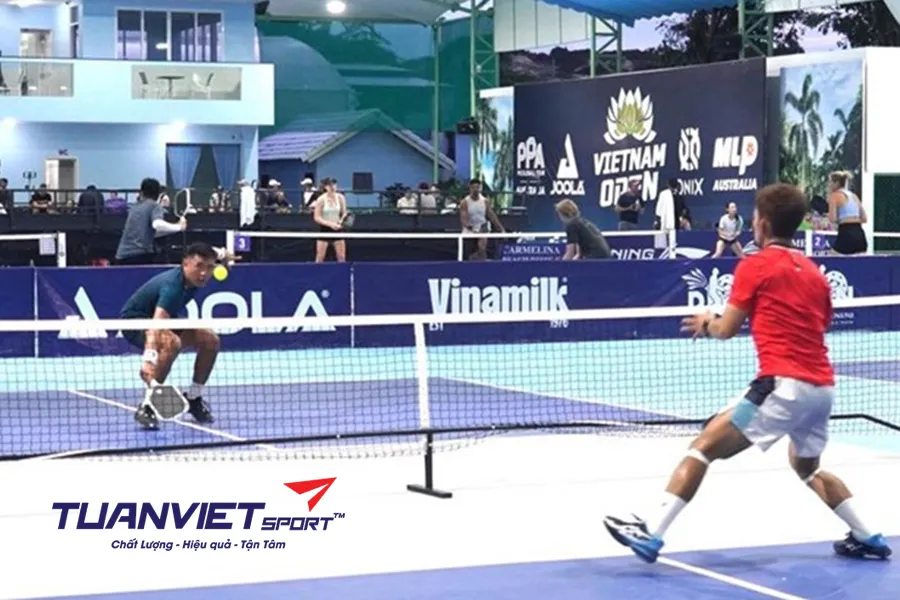 Tận dụng mô hình 9 vùng không gian để kiểm soát bóng trong Pickleball