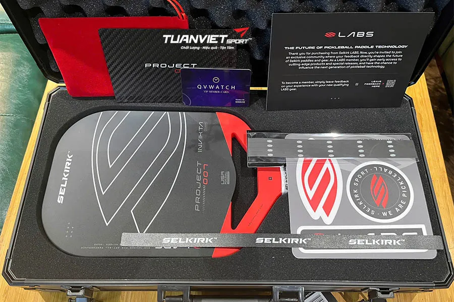 Thêm băng trọng lượng đúng cách giúp tăng sức mạnh và kiểm soát vợt Pickleball