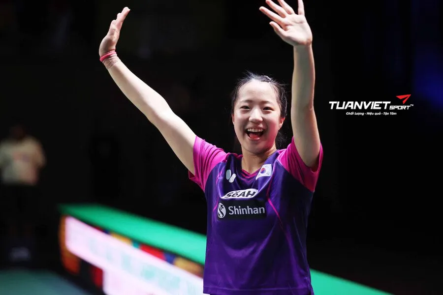 C&aacute;c nữ VĐV b&oacute;ng b&agrave;n xuất sắc nhất thế giới - Shin Yu-bin