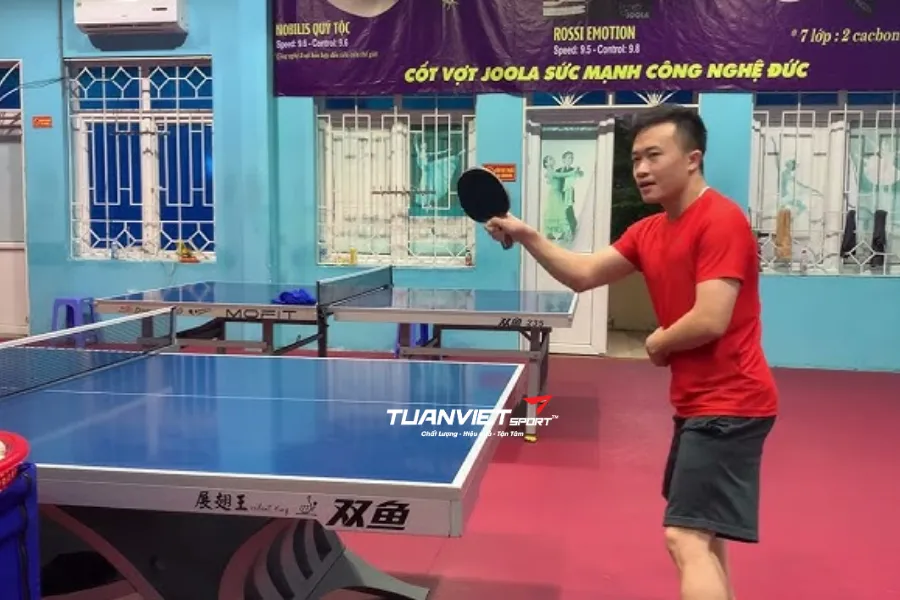Cách chơi bóng bàn hiệu quả cho người tự tập tại nhà