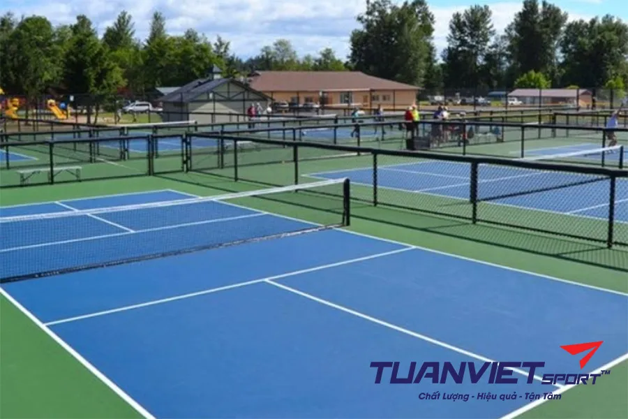 Cách kẻ sân Pickleball đúng tiêu chuẩn quốc tế