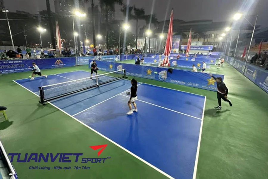 Cách kẻ sân Pickleball đúng tiêu chuẩn quốc tế